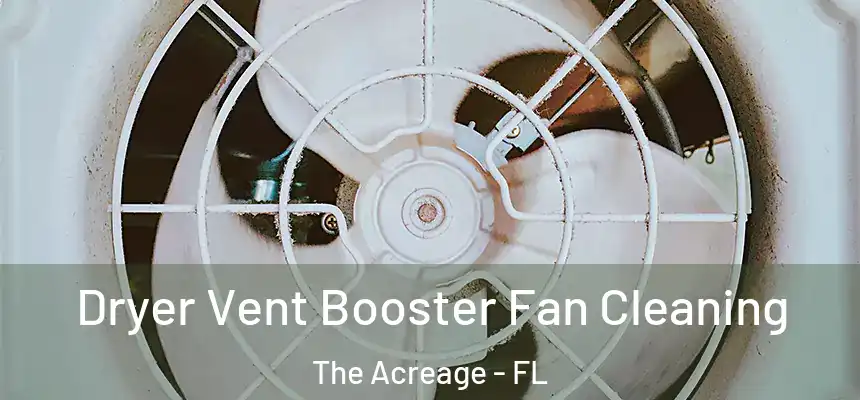  Dryer Vent Booster Fan Cleaning The Acreage - FL